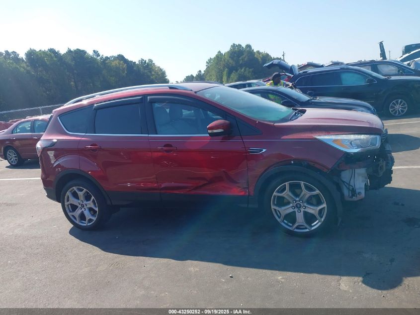2017 Ford Escape Titanium VIN: 1FMCU0JD6HUA09224 Lot: 43250252