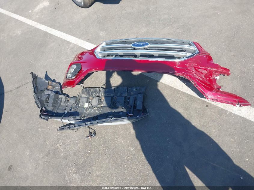 2017 Ford Escape Titanium VIN: 1FMCU0JD6HUA09224 Lot: 43250252