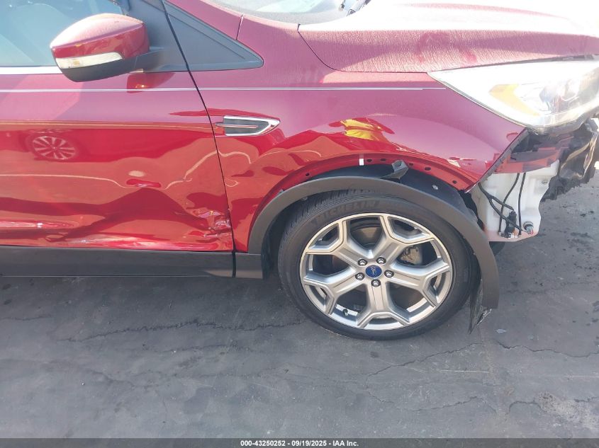 2017 Ford Escape Titanium VIN: 1FMCU0JD6HUA09224 Lot: 43250252