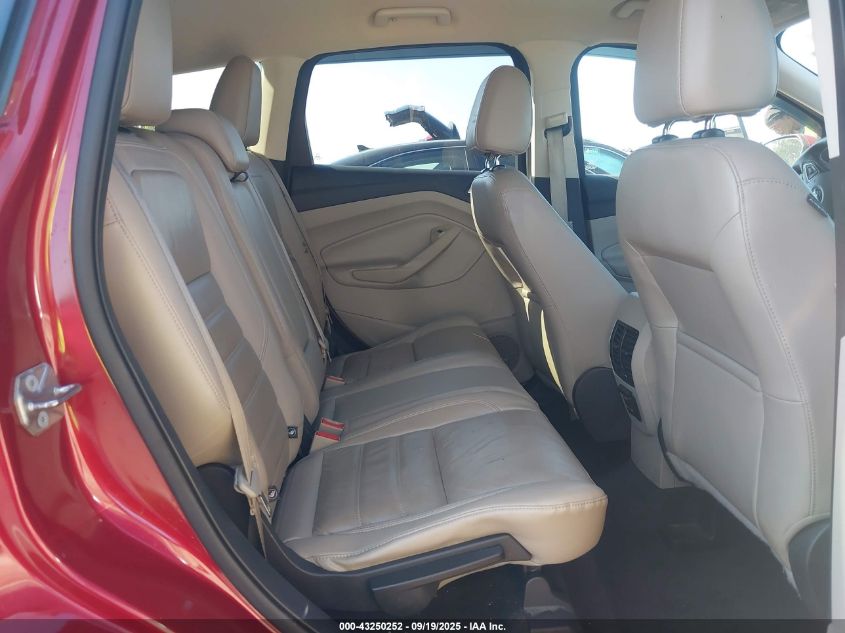 2017 Ford Escape Titanium VIN: 1FMCU0JD6HUA09224 Lot: 43250252