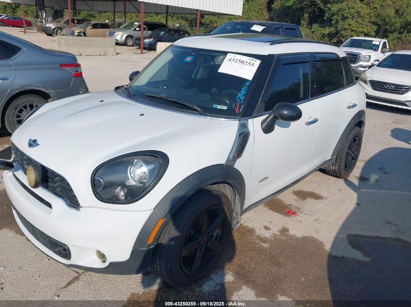 2013 Mini Countryman Cooper S VIN: WMWZC3C5XDWP24799 Lot: 43250255