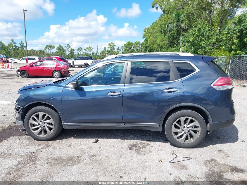 2015 Nissan Rogue Sl VIN: 5N1AT2MT8FC883182 Lot: 43250269