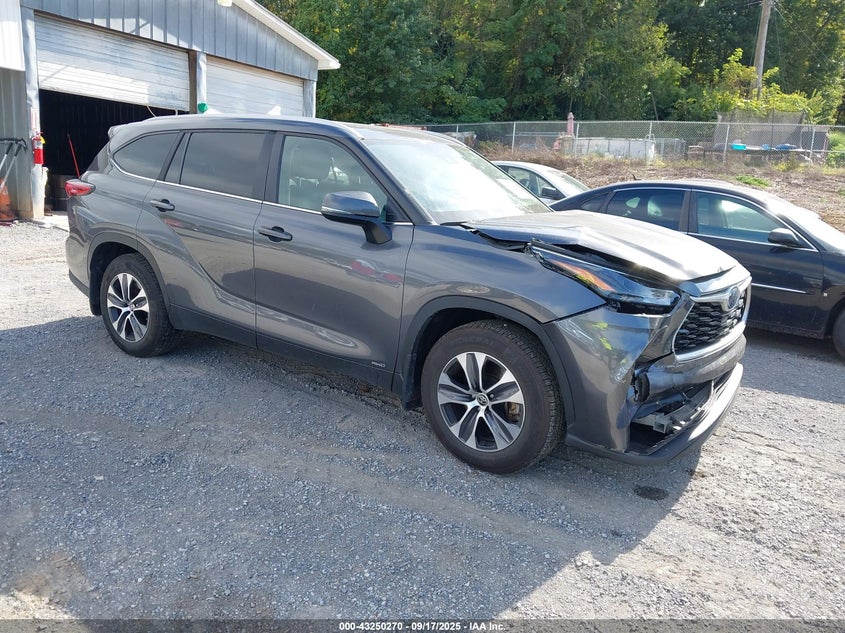 2023 TOYOTA HIGHLANDER HYBRID XLE - 5TDKBRCH9PS124056