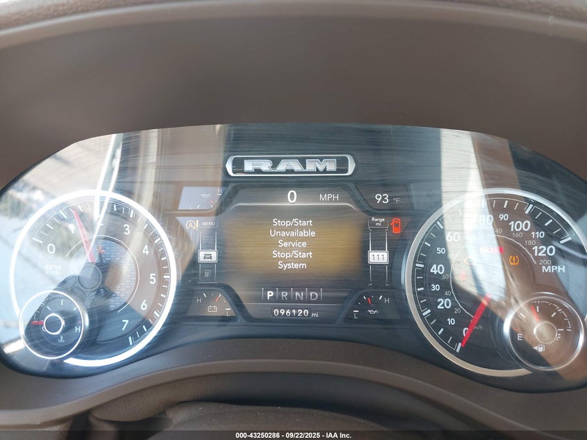 2020 Ram 1500 Laramie 4X2 5'7 Box VIN: 1C6RREJT1LN304942 Lot: 43250286