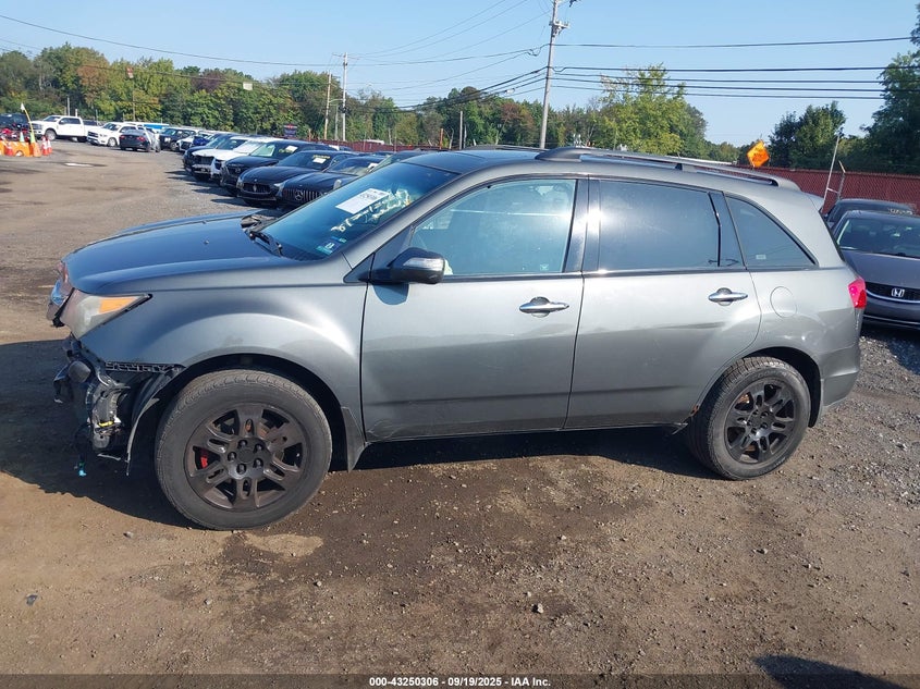 2007 Acura Mdx Technology Package VIN: 2HNYD283X7H519784 Lot: 43250306