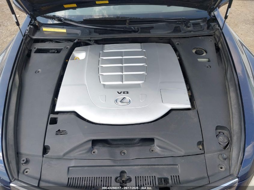 2010 Lexus Ls 460 VIN: JTHCL5EF6A5006581 Lot: 43250317