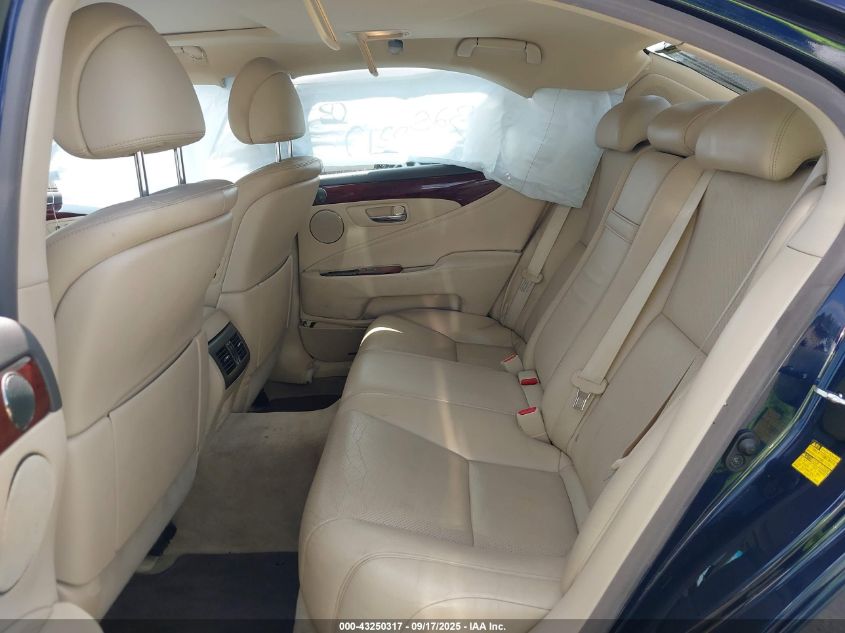 2010 Lexus Ls 460 VIN: JTHCL5EF6A5006581 Lot: 43250317