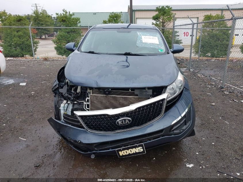 2016 Kia Sportage Lx VIN: KNDPBCAC0G7822317 Lot: 43250403