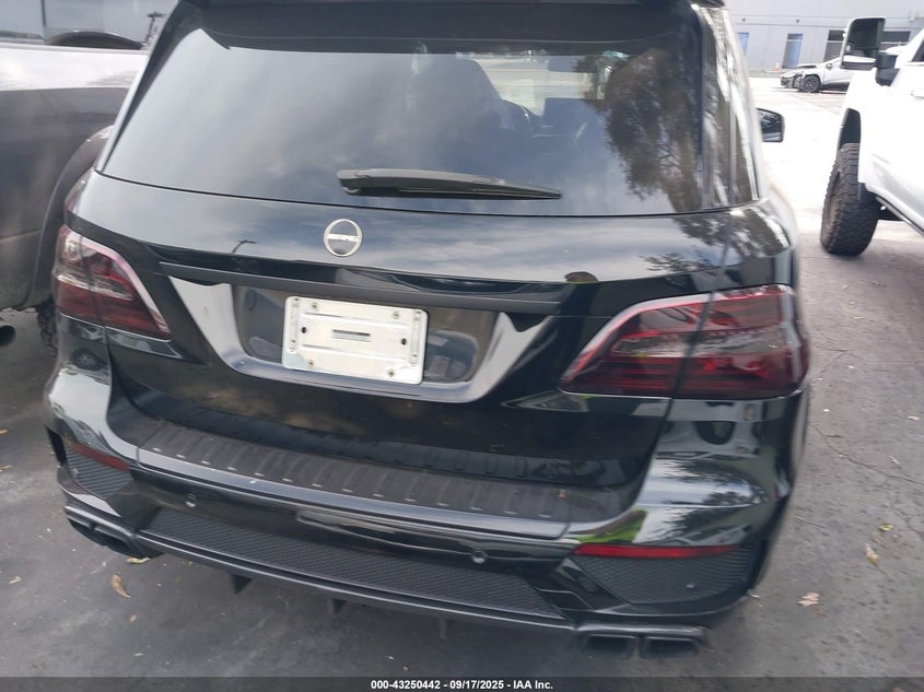 2013 MERCEDES-BENZ ML 63 AMG 4MATIC 4JGDA7EB7DA110203