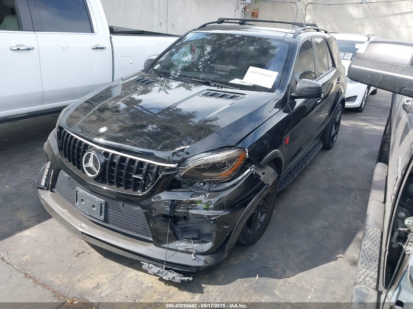 2013 MERCEDES-BENZ ML 63 AMG 4MATIC 4JGDA7EB7DA110203