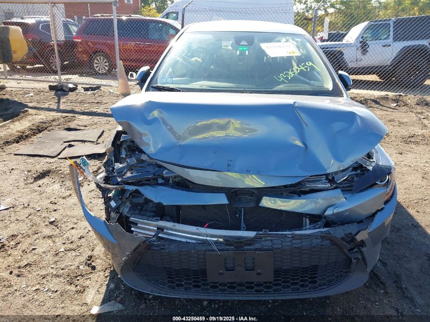 2022 Toyota Corolla Hybrid Le VIN: JTDEAMDE7N3013284 Lot: 43250459