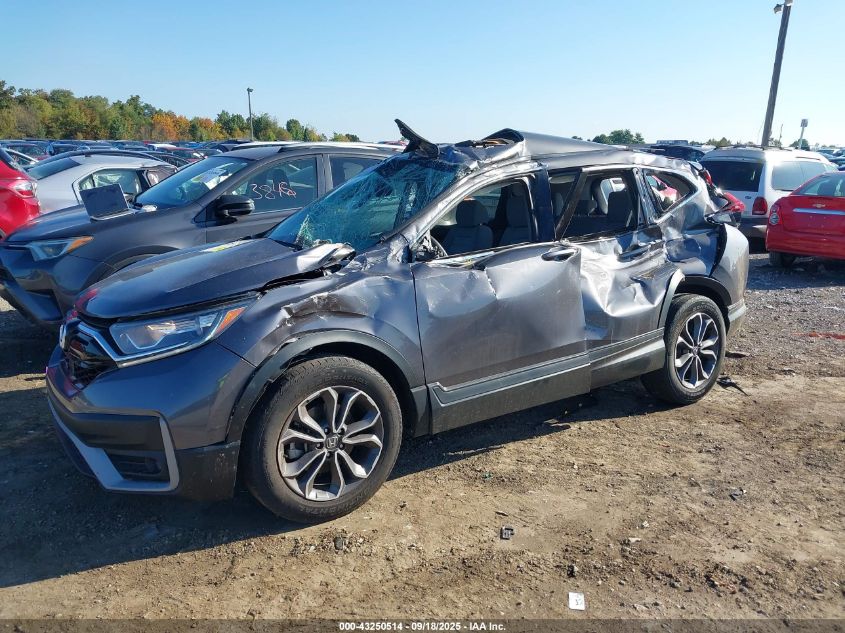 2020 Honda Cr-V Awd Ex VIN: 2HKRW2H53LH687029 Lot: 43250514