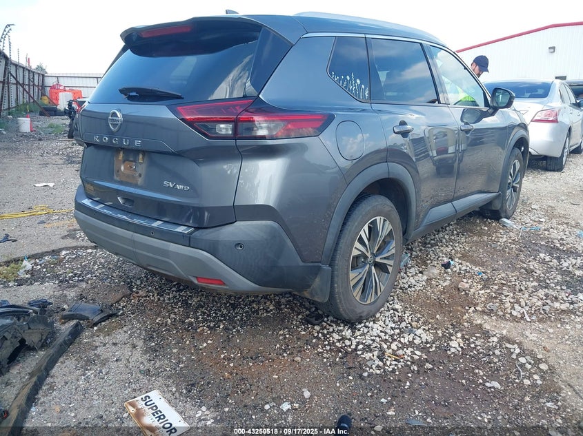 2021 NISSAN ROGUE SV INTELLIGENT AWD - 5N1AT3BB0MC742331