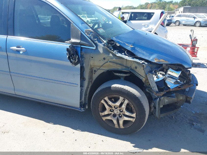 2005 Honda Odyssey Ex-L VIN: 5FNRL38605B059244 Lot: 43250528