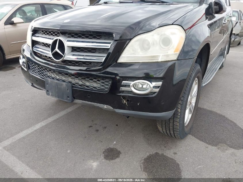 2007 Mercedes-Benz Gl 450 4Matic VIN: 4JGBF71E37A140599 Lot: 43250531