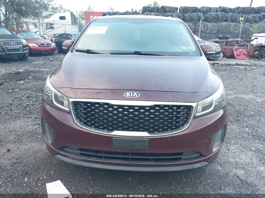 2017 KIA SEDONA LX KNDMB5C19H6282158