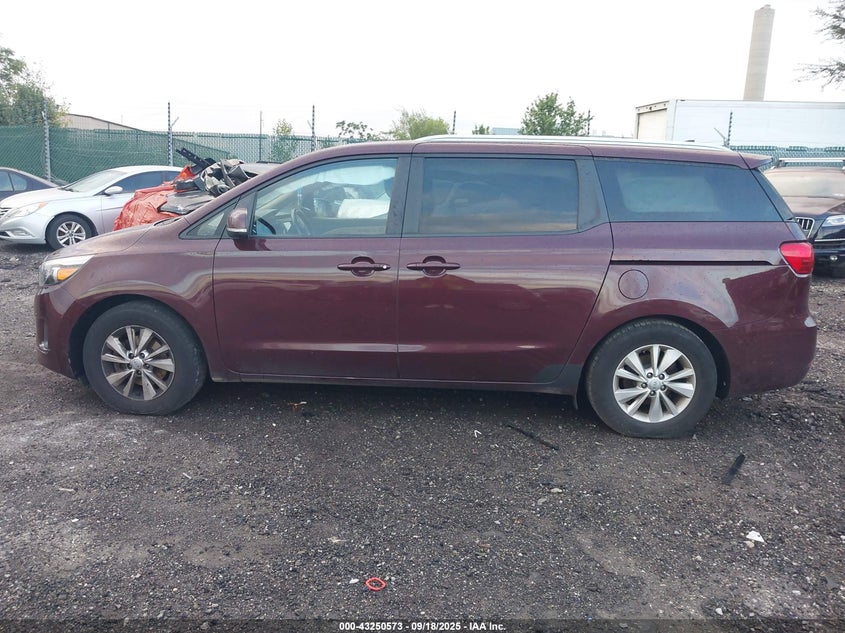 2017 KIA SEDONA LX KNDMB5C19H6282158
