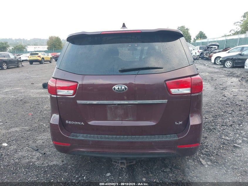2017 KIA SEDONA LX KNDMB5C19H6282158