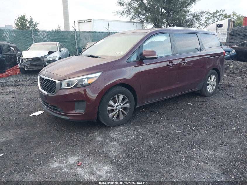 2017 KIA SEDONA LX KNDMB5C19H6282158