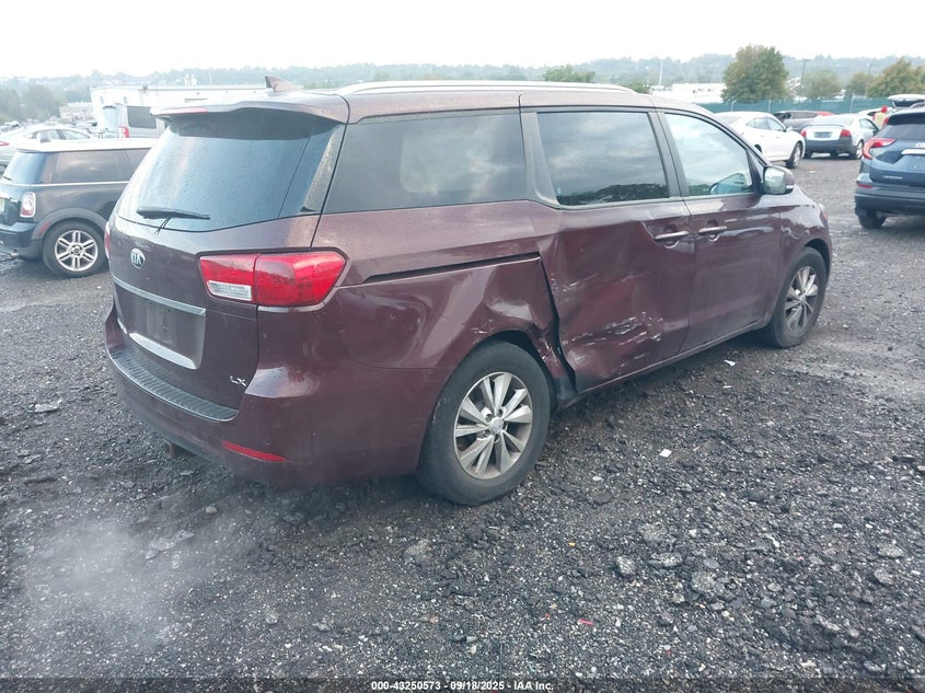2017 KIA SEDONA LX KNDMB5C19H6282158
