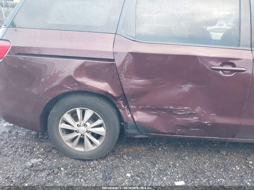 2017 KIA SEDONA LX KNDMB5C19H6282158