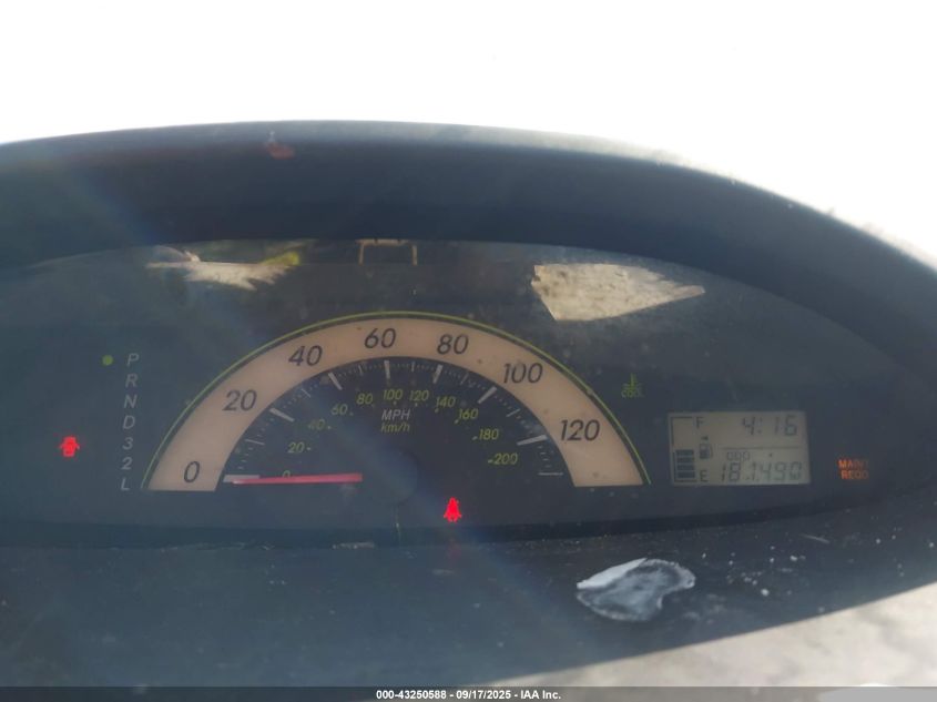 2007 Toyota Yaris VIN: JTDBT923X71119559 Lot: 43250588