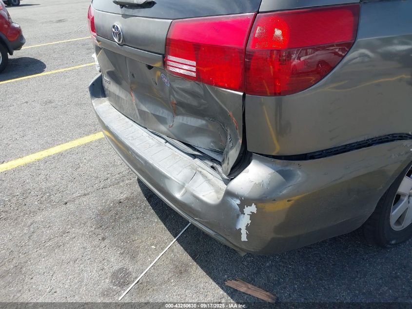 2004 Toyota Sienna Xle VIN: 5TDZA22CX4S173325 Lot: 43250630