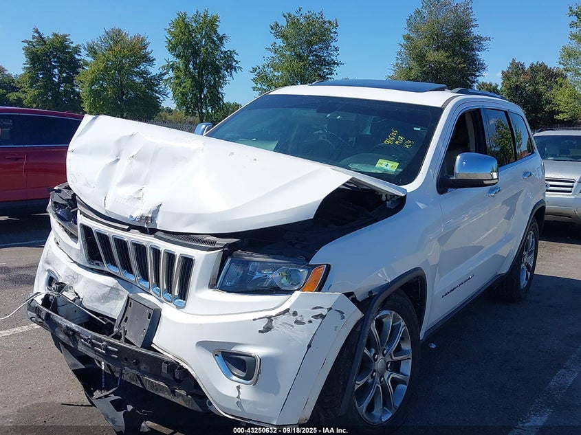 2016 JEEP GRAND CHEROKEE LIMITED - 1C4RJFBG1GC335021