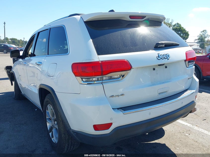2016 JEEP GRAND CHEROKEE LIMITED - 1C4RJFBG1GC335021