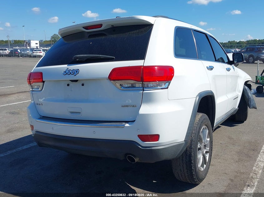 2016 JEEP GRAND CHEROKEE LIMITED - 1C4RJFBG1GC335021