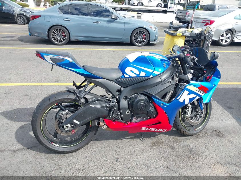 2016 Suzuki Gsx-R600 VIN: JS1GN7FA7G2100291 Lot: 43250659