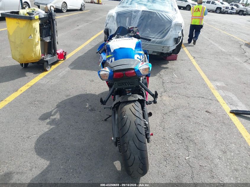 2016 Suzuki Gsx-R600 VIN: JS1GN7FA7G2100291 Lot: 43250659