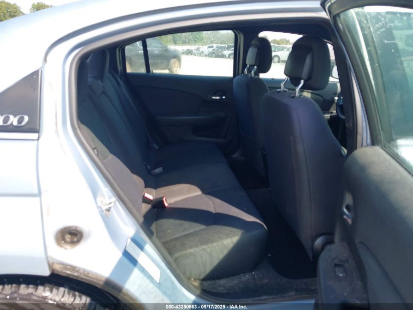 2012 Chrysler 200 Lx VIN: 1C3CCBAB2CN191349 Lot: 43250663