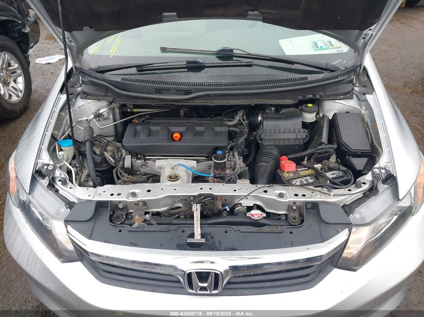 2012 Honda Civic Lx VIN: 19XFB2F54CE382709 Lot: 43250716