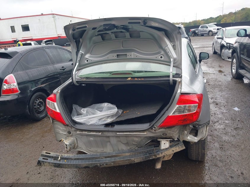 2012 Honda Civic Lx VIN: 19XFB2F54CE382709 Lot: 43250716