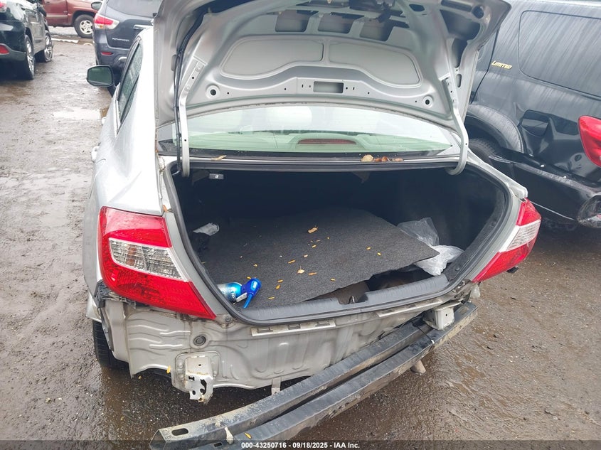 2012 Honda Civic Lx VIN: 19XFB2F54CE382709 Lot: 43250716