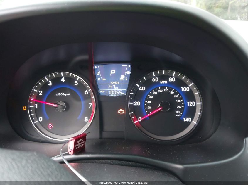 2012 Hyundai Accent Se VIN: KMHCU5AEXCU053046 Lot: 43250758