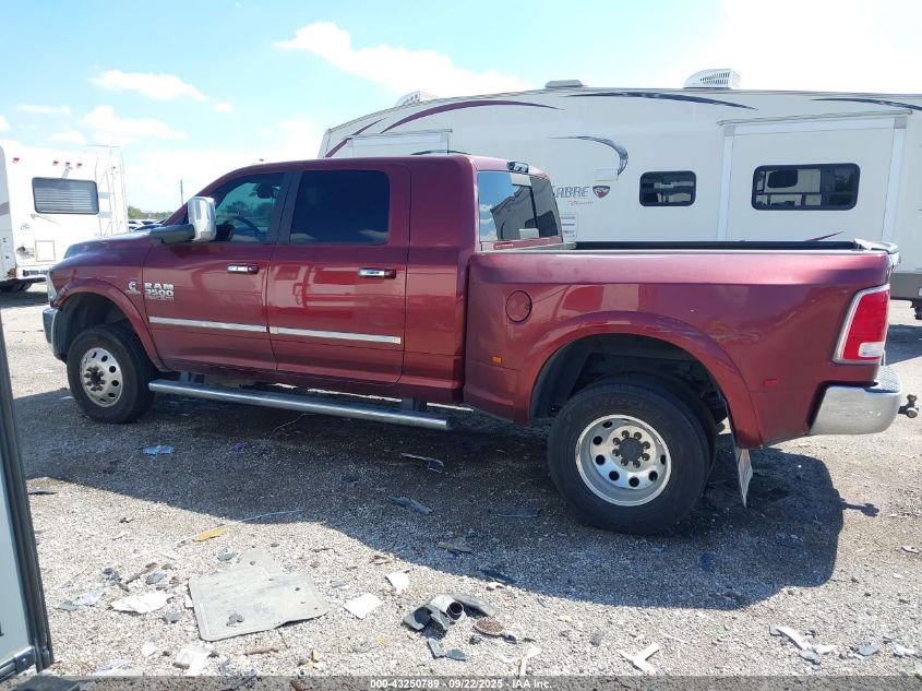 2018 Ram 3500 Laramie 4X4 6'4 Box VIN: 3C63RRMLXJG200772 Lot: 43250789