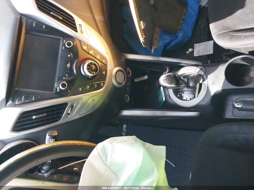 2017 Hyundai Veloster VIN: KMHTC6AD9HU308325 Lot: 43250817