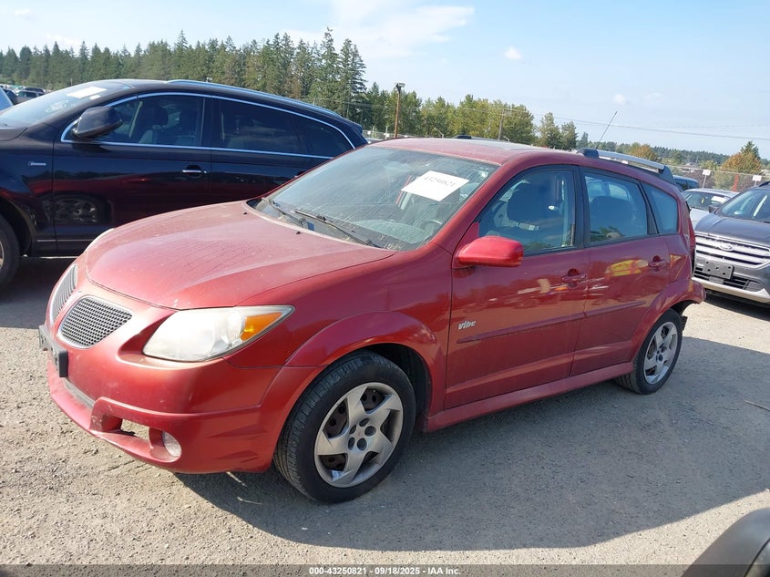 2008 Pontiac Vibe VIN: 5Y2SL65858Z410978 Lot: 43250821