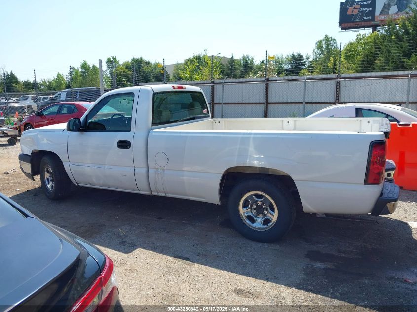 2004 Chevrolet Silverado 1500 Ls VIN: 1GCEC14T74E402615 Lot: 43250842