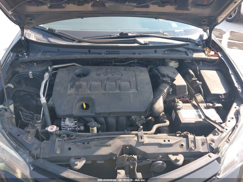 2017 Toyota Corolla Le VIN: 5YFBURHE6HP734385 Lot: 43250856