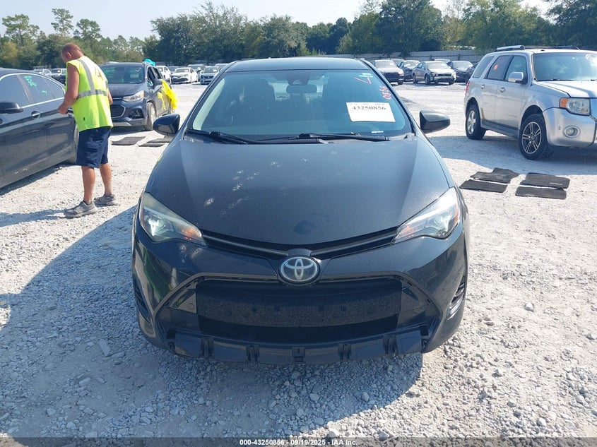 2017 Toyota Corolla Le VIN: 5YFBURHE6HP734385 Lot: 43250856