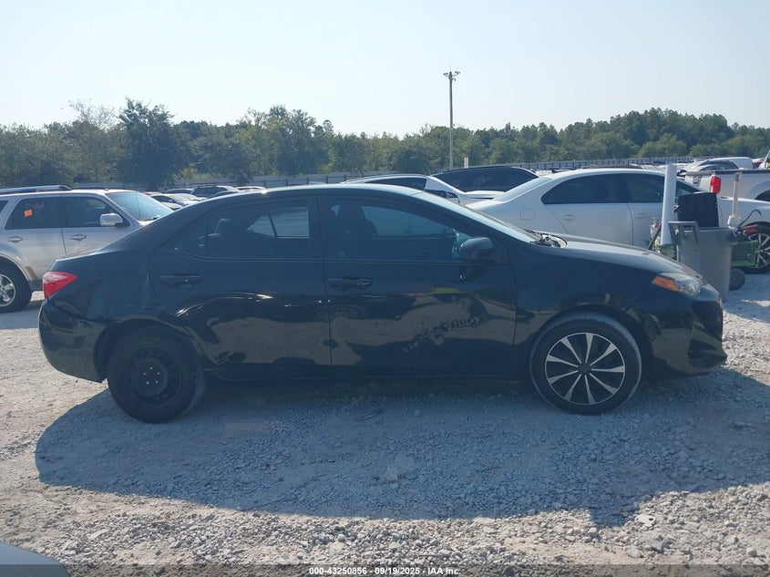 2017 Toyota Corolla Le VIN: 5YFBURHE6HP734385 Lot: 43250856