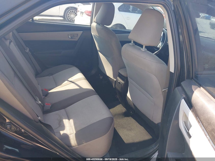 2017 Toyota Corolla Le VIN: 5YFBURHE6HP734385 Lot: 43250856