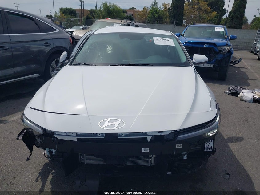 2025 HYUNDAI ELANTRA HYBRID BLUE KMHLM4DJXSU167453