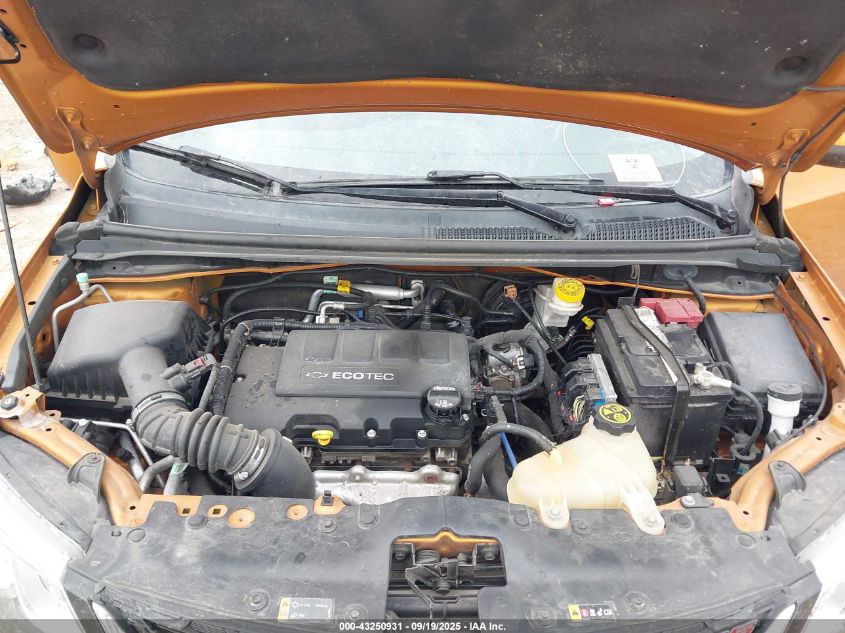 2019 Chevrolet Sonic Lt Auto VIN: 1G1JD6SBXK4117812 Lot: 43250931