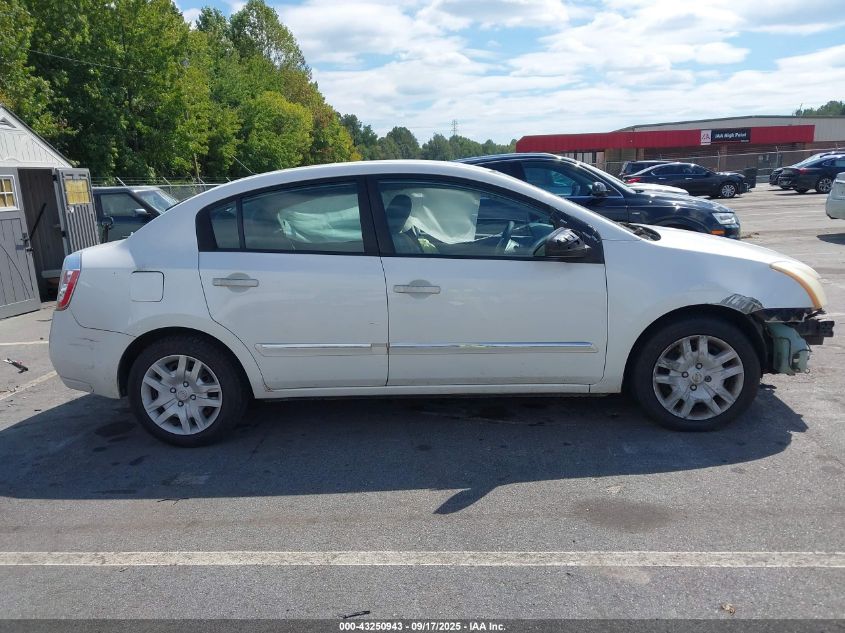 2010 Nissan Sentra 2.0S VIN: 3N1AB6AP8AL702278 Lot: 43250943