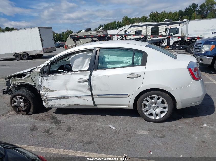 2010 Nissan Sentra 2.0S VIN: 3N1AB6AP8AL702278 Lot: 43250943
