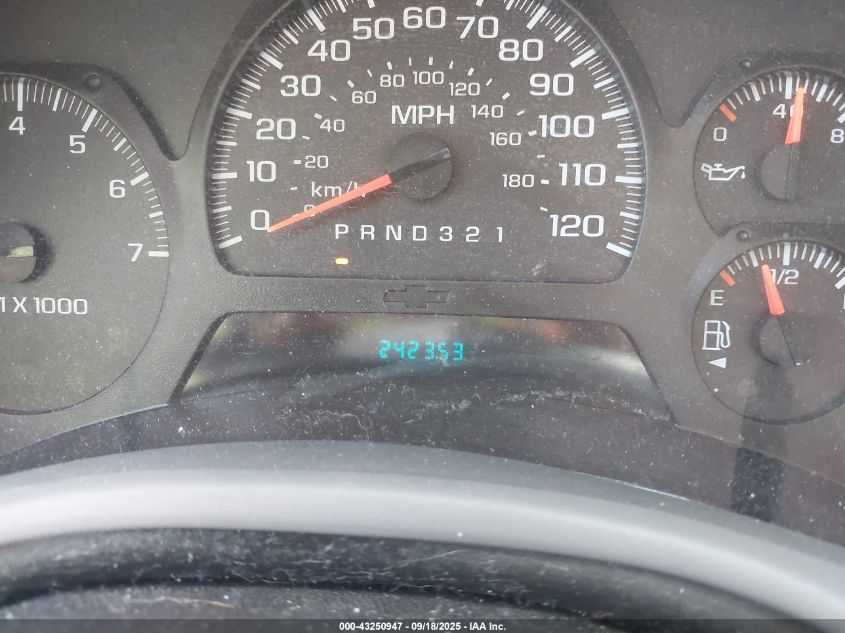 2007 Chevrolet Trailblazer Ls VIN: 1GNDT13S772270120 Lot: 43250947